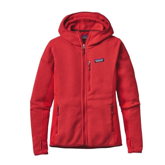 Patagonia Women's Jacket Micro Tech Fleece Coral Red XL NEW - Picture 14 of 14